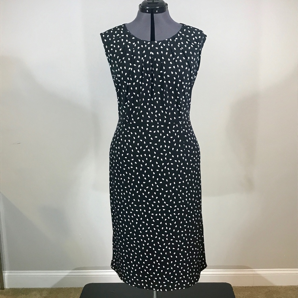 CharterClub Women's Black & White Sleeveless Dress